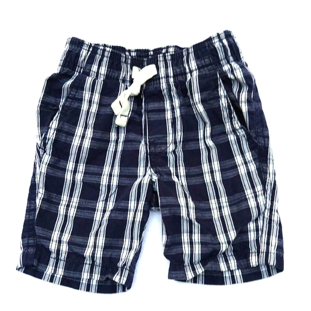 Carter's Shorts Navy Plaid 2T